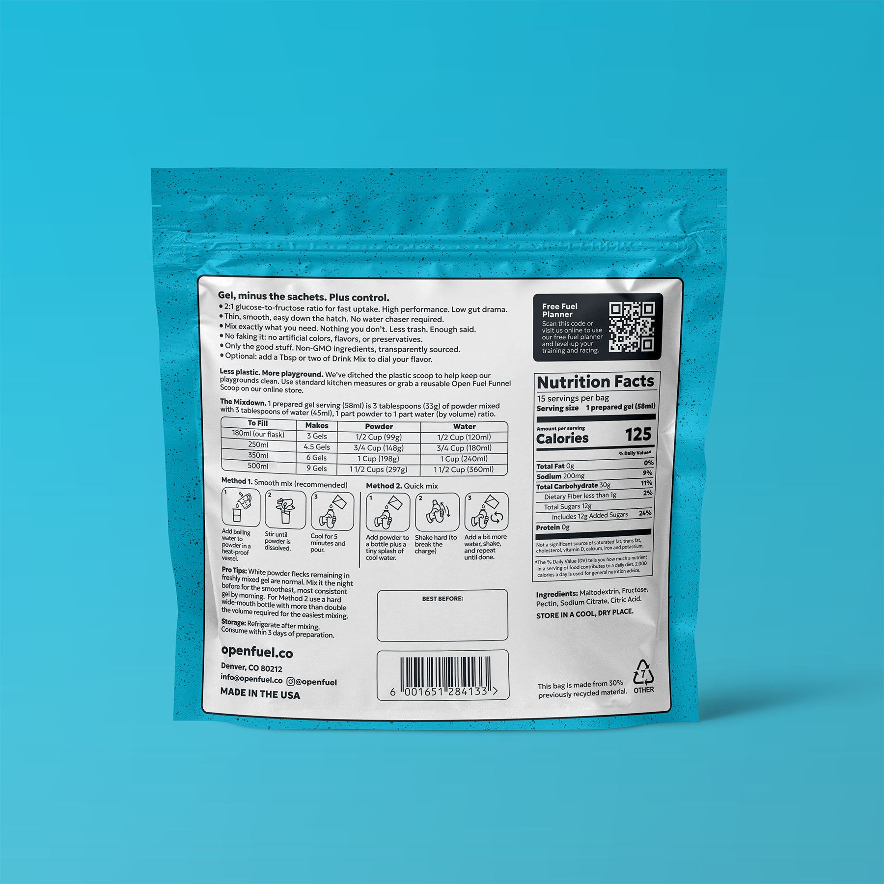 Gel Mix Bulk Bag